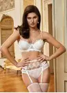Nurteks 2491 EKRU Комплект 3-ка Push up с Трусиками + Чулки Garter Set Nurteks Оптом Турция Фабрика Купить