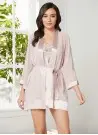 PCJ 2475 Pudra Комплект с Халатом 3-ка Pierre Cardin Оптом Турция Фабрика Купить