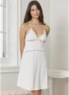 PCJ 5965 Ekru Пеньюар Комплект 6-KA COTTON PENYE Pierre Cardin Оптом Турция Фабрика Купить