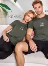 Berrak 8149 HAKI Футболка Хлопковая Женская T-Shirt Berrak Оптом Турция Фабрика Купить