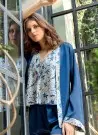 moongirl 711 Пижама Халат с Пеньюаром 3-ка Атласный pyjamas - gown set moongirl Оптом Турция Фабрика Купить