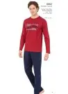 PC Pj2 6062 Bordo Мужская Пижама 100% Хлопок PENYE Pierre Cardin Оптом Турция Фабрика Купить