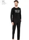 PC Pj2 6062 Siyah Мужская Пижама 100% Хлопок PENYE Pierre Cardin Оптом Турция Фабрика Купить