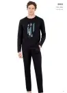PC Pj2 6063 Siyah Мужская Пижама 100% Хлопок PENYE Pierre Cardin Оптом Турция Фабрика Купить