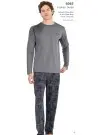 PC Pj2 6065 Gri Мужская Пижама 100% Хлопок PENYE Pierre Cardin Оптом Турция Фабрика Купить