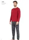 PC Pj2 6065 Bordo Мужская Пижама 100% Хлопок PENYE Pierre Cardin Оптом Турция Фабрика Купить