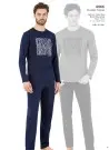 PC Pj2 6066 Laci Мужская Пижама 100% Хлопок PENYE Pierre Cardin Оптом Турция Фабрика Купить