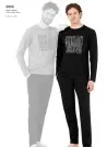 PC Pj2 6066 Siyah Мужская Пижама 100% Хлопок PENYE Pierre Cardin Оптом Турция Фабрика Купить