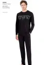 PC Pj2 6068 Siyah Мужская Пижама 100% Хлопок PENYE Pierre Cardin Оптом Турция Фабрика Купить