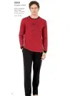 PC Pj2 6069 Bordo Мужская Пижама 100% Хлопок PENYE Pierre Cardin Оптом Турция Фабрика Купить