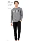 PC Pj2 6071 Gri Мужская Пижама 100% Хлопок PENYE Pierre Cardin Оптом Турция Фабрика Купить