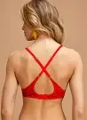 Nurteks 4409 Kirmizi Бюстгальтер Push up с Трусиками Destekli Nurteks Оптом Турция Фабрика Купить