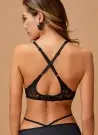 Nurteks 4409 Siyah Бюстгальтер Push up с Трусиками Destekli Nurteks Оптом Турция Фабрика Купить
