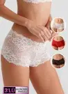 PC Modasima 2132 SiyahEkruKirmizi Трусы 3 шт.уп Ekonomik Paket Fantezi Shortie Boxer Pierre Cardin Оптом Турция Фабрика Купить