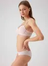 PC Modasima 4560 Pudra Кружевной Бюстгальтер без Подкладок на Косточках +Трусики Madrid Pierre Cardin Оптом Турция Фабрика Ку...